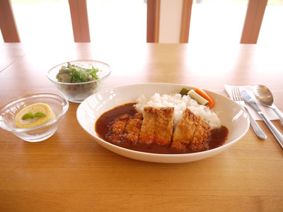 芙蓉ポークのカツカレー